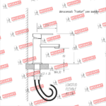 MOZART 9655 FRANKFURT MONOCOMANDO LAVATORIO MEDIANO CROMO - Imagen 3