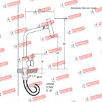 MOZART 7101 ROMA MONOCOMANDO MESADA PICO 360 ACERO - Imagen 4