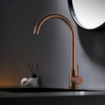 MOZART 7356 PRAGA MONOCOMANDO MESADA PICO BAR COBRE - Imagen 2