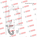 MOZART 7356 PRAGA MONOCOMANDO MESADA PICO BAR COBRE - Imagen 4