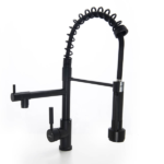 MOZART 7185 BERLIN MONOCOMANDO MESADA NEGRO C/DOBLE PICO