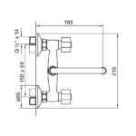 FV ARIZONA COCINA PARED EXTERIOR - 0409.02/B1P-CR - Imagen 2