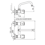 FV PAMPA COCINA PARED EXTERIOR - 0409.02/B6-CR - Imagen 2
