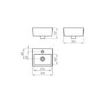 FERRUM BACHA TORI CUADRADO 31 X 27 - L320K - Imagen 2