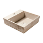 H & O BACHA SIMIL PIEDRA RECTANG C/ESCALON RE