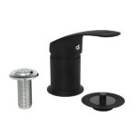 MOZART 7419 VITRA MONOCOMANDO BIDET S/TRASNF ABS NEGRA