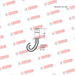 MOZART 7419 VITRA MONOCOMANDO BIDET S/TRASNF ABS NEGRA - Imagen 2