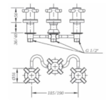 GENEBRE CUERPO BIDET C/ TRANSF (1) - Imagen 2
