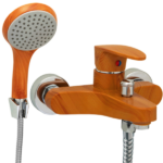 MOZART 7171 DOHA MONOCOMANDO DUCHA C/TRANSF ABS MADERA