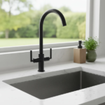 MOZART 9621 BROOKLYN MONOBLOCK MESADA EXTRA ALTA NEGRA - Imagen 2