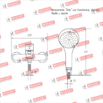 MOZART 7170 DOHA MONOCOMANDO DUCHA C/TRANSF ABS CROMO - Imagen 3