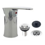 MOZART 7242 DOHA MONOCOMANDO BIDET S/TRASNF ABS CROMO