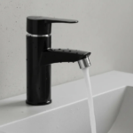 MOZART 9911 ECO MONOCOMANDO LAVATORIO MEDIANO NEGRA - Imagen 2