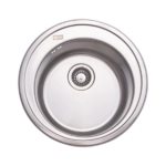 ARIEL PILETA ACERO REDONDA 50 X 18 CM - Imagen 3