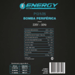 BOMBA PERIFERICA ENERGY 0.5 HP - Imagen 2