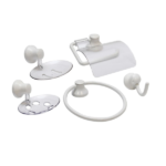 AGUA CLARA SET REGINA BLANCO 5 PIEZAS BLANCA