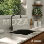 MOZART 7107 ROMA MONOCOMANDO MESADA PICO 360 NEGRO - Imagen 2
