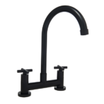 MOZART 7073 TEXAS MEZCLADORA MESADA "PICO J" C/C NEGRA