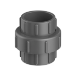 UNION DOBLE PVC GRIS 50 MM