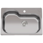 JOHNSON 304 PILETA SIMPLE LUXOR COMPACT S171A 71X 48.2 X 21