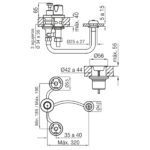 FV PAMPA BIDET - 0295/B6-CR - Imagen 2