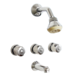 OVAL Grif ALEGRIA II BRONCE DUCHA C/TRANSF