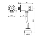 FV ECOMATIC MINGITORIO AUTOMATICO - 0362.02-CR - Imagen 2