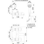 FV ALLEGRO DUCHA C/TRANSFERENCIA EXT - 0112/15-CR - Imagen 2