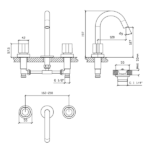 AQUALAF GRIF HUILEN LAVATORIO PICO ALTO - Imagen 4