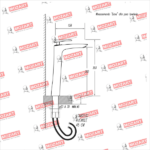 MOZART 7086 LIMA MONOCOMANDO LAVATORIO ALTA NEGRA - Imagen 2