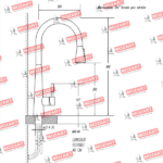 MOZART 7179 RIO MONOCOMANDO MESADA CROMO C/ROCIADOR - Imagen 2