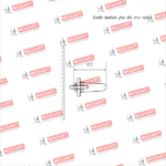 MOZART 9901 CANILLA PARED ABS BLANCA 1 AGUA - Imagen 2