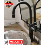 MOZART 9621 BROOKLYN MONOBLOCK MESADA EXTRA ALTA NEGRA - Imagen 2