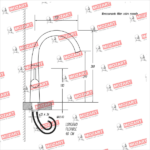 MOZART 9010 MILAN MONOCOMANDO MESADA CROMO - Imagen 2