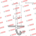 MOZART 9621 BROOKLYN MONOBLOCK MESADA EXTRA ALTA NEGRA - Imagen 4