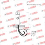 MOZART 9538 LAVATORIO DAKAR MONOCOMANDO BAJO - Imagen 3