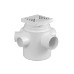 AMANCO 3.2 PILETA DE PATIO 5 ENTRADAS CON REJA 10x10