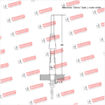 MOZART 9996 CALIFORNIA MONOCOMANDO MESADA CROMO C/ROCIADOR - Imagen 5
