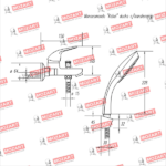 MOZART 9434 KABUL MONOCOMANDO DUCHA C/TRANSF CROMO - Imagen 2