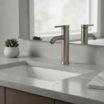 MOZART 9339 MONOCOMANDO LAVATORIO MADIRD ALTA METAL - Imagen 3