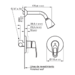 FV ARIZONA MONOC. DUCHA EMB - 0108/B1-CR - Imagen 2