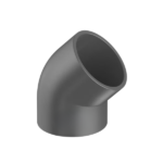 CODO PVC GRIS HH 45º 50