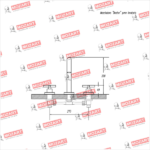 MOZART 9955 BOSTON MEZCLADORA LAVATORIO MEDIANO NEGRO - Imagen 3