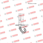 MOZART 7145 PHOENIX MONOCOMANDO LAVATORIO MEDIANO ABS NEGRA - Imagen 3