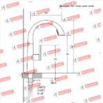 MOZART 9989 PARIS MONOCOMANDO MESADA CROMO C/ROCIADOR - Imagen 3