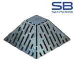 REJILLA PROTEC CHAPA 15 X 15 ALTO (7 cm alto)