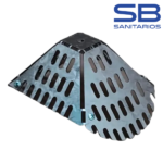 REJILLA PROTEC  CHAPA 10 X 10 CANALETA (5 cm alto)