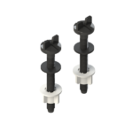 DEALER 445006 TORNILLO JUEGO PARA MOCHILA PLASTICO EL PAR