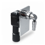 ITAL SIFON PARA LAVARROPA CON TAPA CROMADA ROMPE ESPUMA