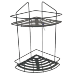 SOLDART ESQUINERO DOS ESTANTES CHICO NEGRO